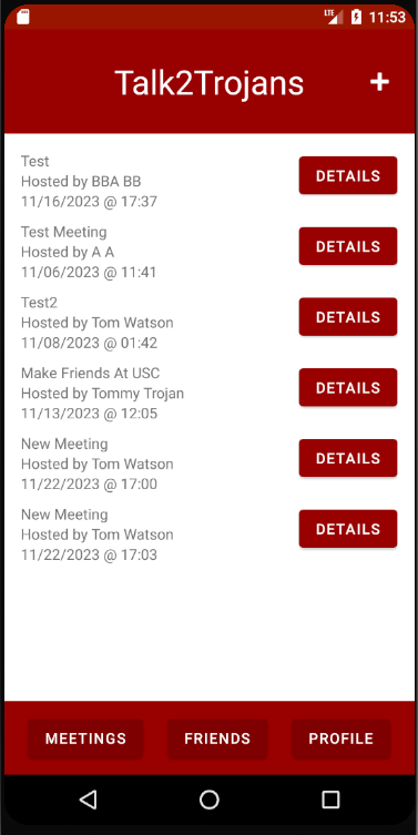 TTT Meetings Page